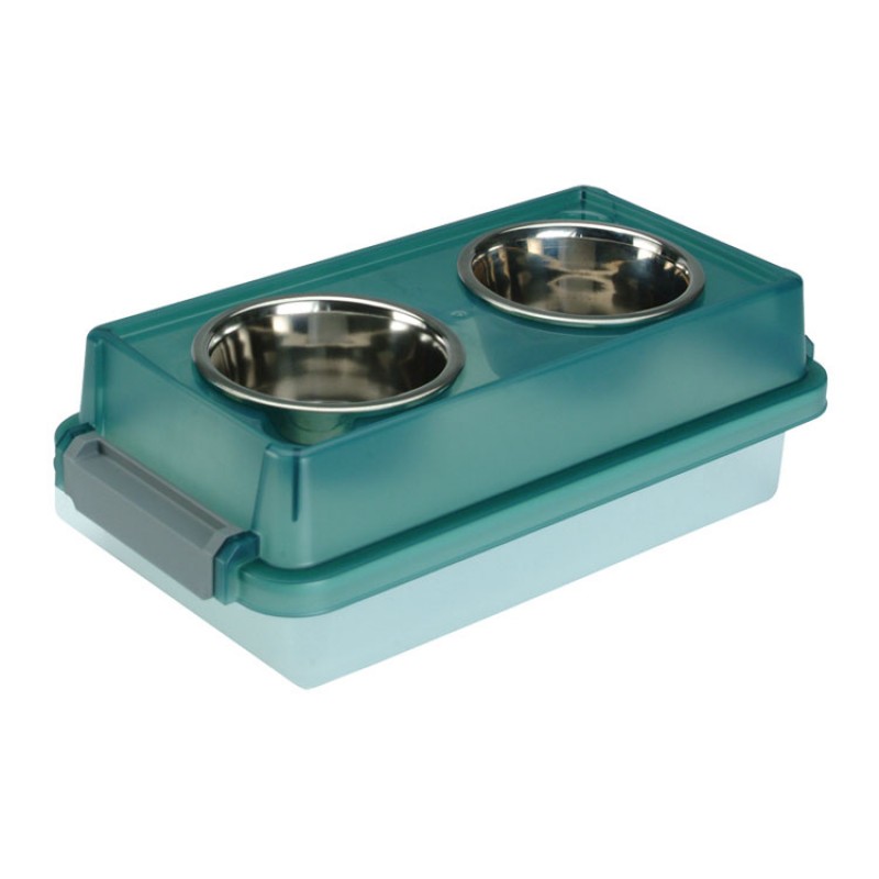 Iris elevated feeder with airtight storage clearance