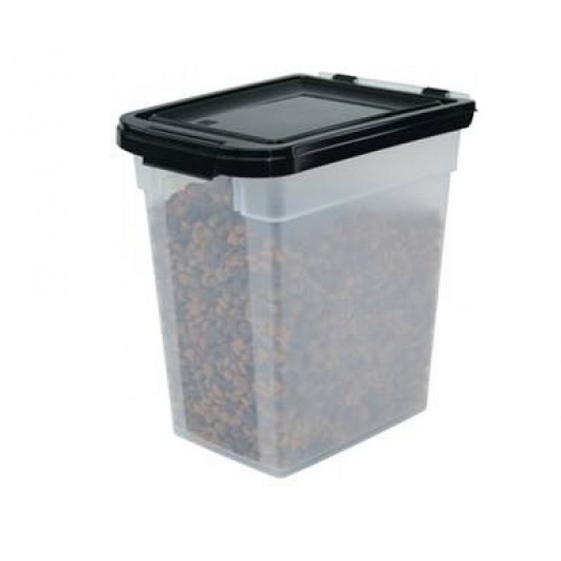 ABC Pet Plaza - Airtight Pet Food Storage Container 12.75 QT / 10 LBS.  MP-230 Black