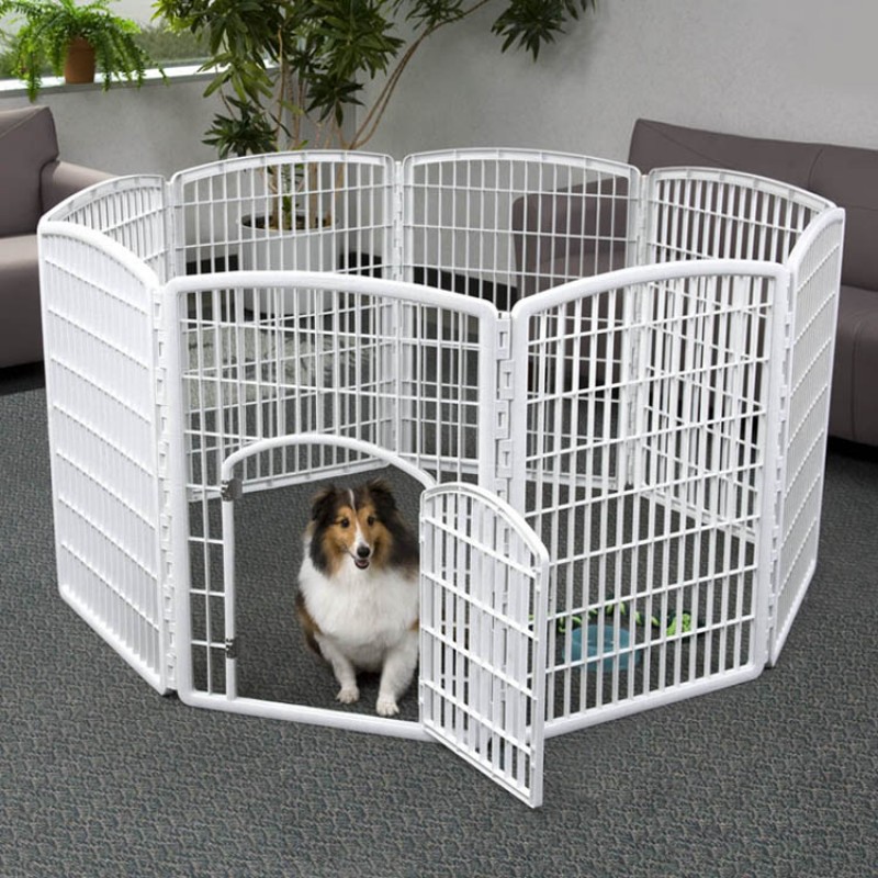 White plastic dog pen new arrivals
