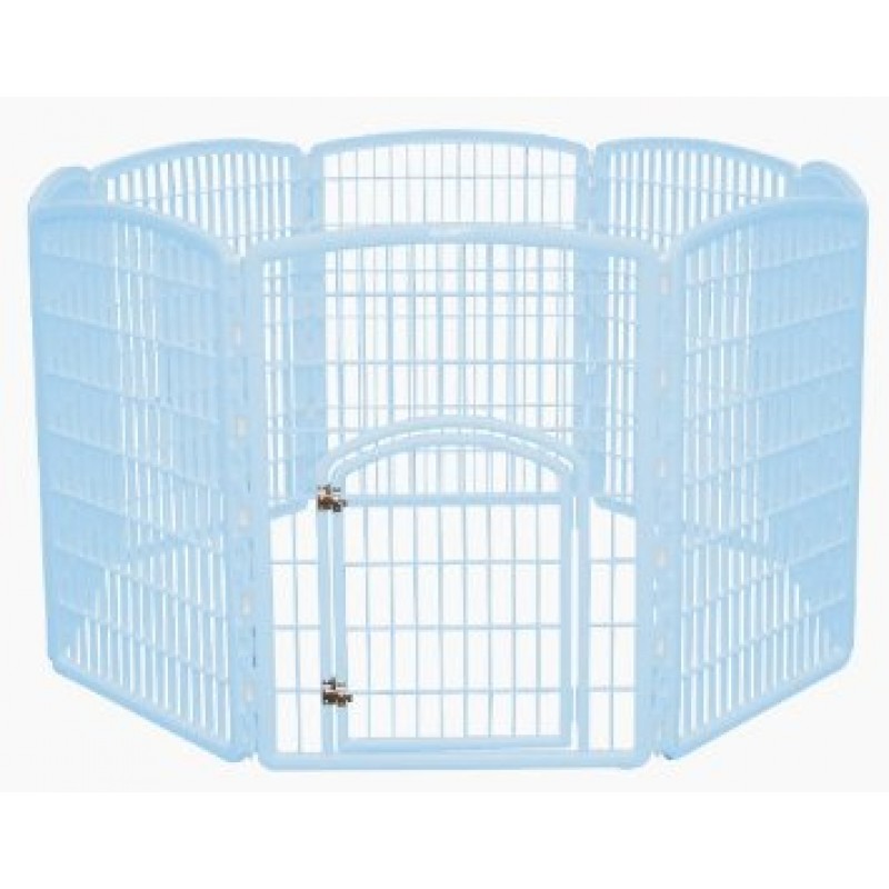 Iris 8 panel top pet pen