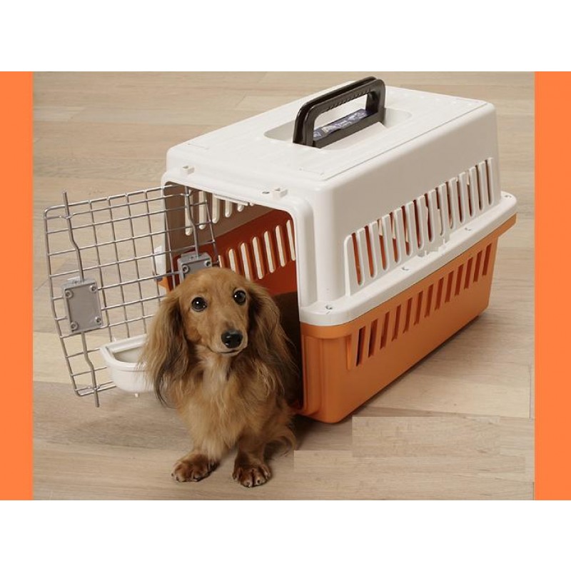 ABC Pet Plaza Dog Air Travel Carrier Travel Crates Small ATC 530 Orange