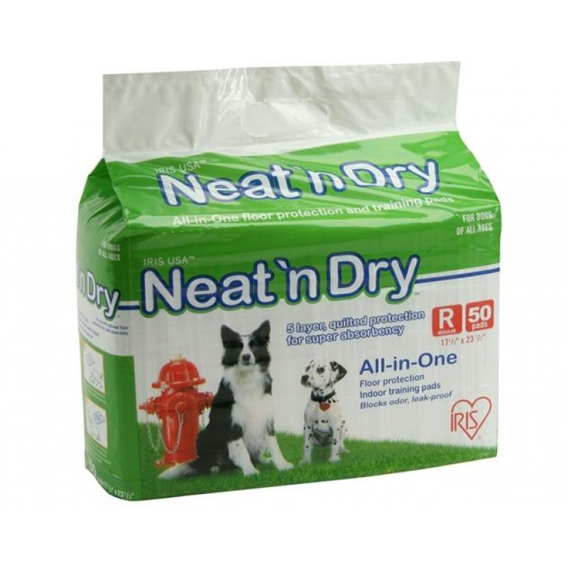ABC Pet Plaza 301644 IRIS Neat N Dry Training Pads Size Regular