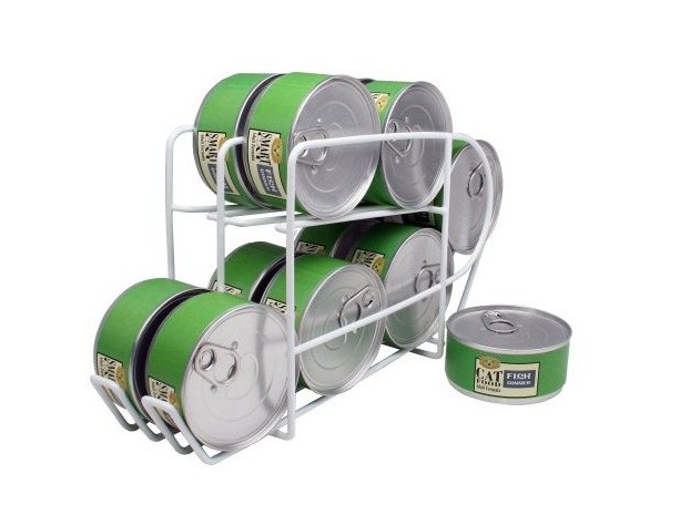 Cat food can dispenser discount