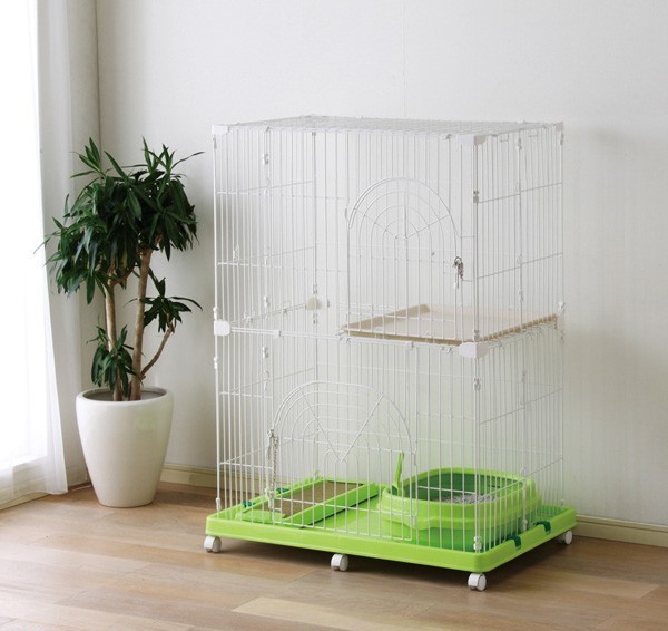 Iris slim cat cage online