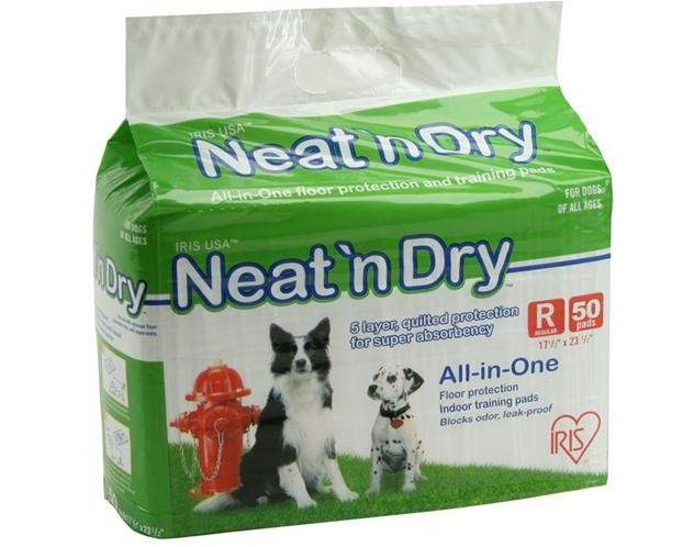 Neat n shop dry puppy pads