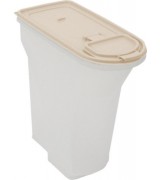 IRIS 8 QT Premium Airtight Food Container, Almond