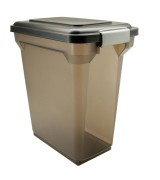 IRIS 28 quart Airtight Pet Food Storage - Smoke Gray