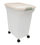 Premium Weathertight Storage Container 55QT NMP-L Almond