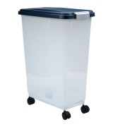 IRIS 47qt Weathertight Storage Container, Navy
