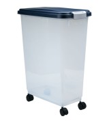 IRIS 47qt Weathertight Storage Container, Navy