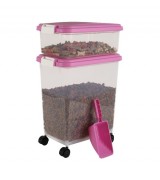 Weathertight Storage Container & Scoop Combo MP-8/MP-1 Pink