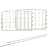 IRIS Plastic Pet Pen Panels w/Pins for CI-604, White