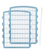 IRIS Plastic Pet Pen Panels w/Pins for CI-908, Blue