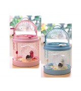 Small Animal Pet Hamster/Gerbil Carrier Cage, DW-302, Blue