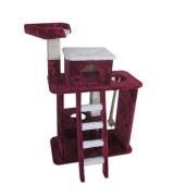 Catland Cat Tree w/Ladder, Pedestal and Scratching Rope