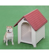 Outside Dog House - Plastic Dog House LGH-1 Rose