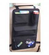 AST Space More Foldable Car Back Seat Organizer, Black