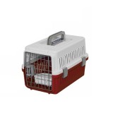 IRIS Extra Small Dog Air Travel Carrier Crate, Red