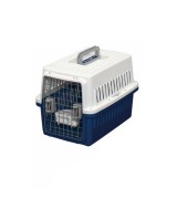 IRIS Small Dog Air Travel Carrier Crate, Navy