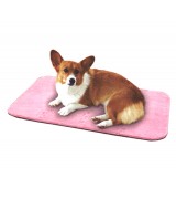 Self-Heating Large Puzzle Mat for Dogs, Pink