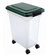 Official Remington® 28qt Weathertight Pet Food Storage Container, Hunter Green