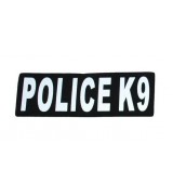 DogLine "Police K-9" Side Patches for Unimax Harnesses, SM/MED