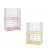 IRIS 2-level Plastic Pet Cat Cage - PC-812