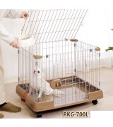 IRIS Wire Pet Cage, Brown