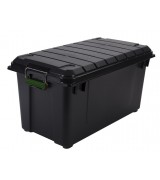 Official Remington® 87.4 QT (21.8 GAL) Watertight Storage Trunk, Black/Green