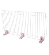 Large Self Standing Wire Pet Fence - Pink
