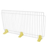 Large Self Standing Wire Pet Fence - Yellow