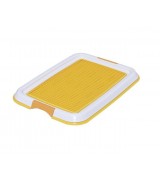 IRIS Mesh Training Pad Tray, Yellow