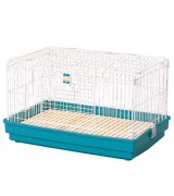 IRIS Wide Rabbit Cage With Wooden Tray
