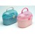 Small Animal Pet Carrier, Blue & Pink