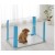 IRIS Wire Pet Pen -  Blue 