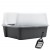 IRIS Open Top Litter Box with Shield and Scoop, Tornado Gray