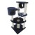 Cat Tree with Scratching Posts and Cubby Hole, Navy