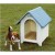Outside Dog House - Plastic Dog House LGH-1 Green