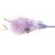 Feather on Stick Cat Toy Cat Teaser, Purple