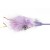 Feather on Stick Cat Toy Cat Teaser, Purple