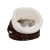 Pecalle Convertible Pet Cat/Kitten Sack Bed, Brown