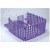 AcePet Wire and Plastic Pet Cage with Fence - Purple