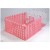 AcePet Wire and Plastic Pet Cage with Fence - Pink