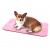 Self-Heating Large Puzzle Mat for Dogs, Pink