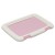 IRIS Built-In Frame Training Pad Tray, Pink - Small