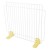 Medium Self Standing Wire Pet Fence - Yellow