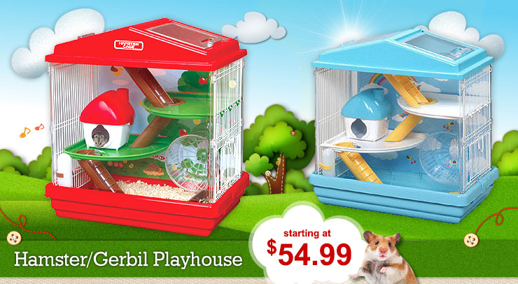 Hamster Gerbil Playhouse